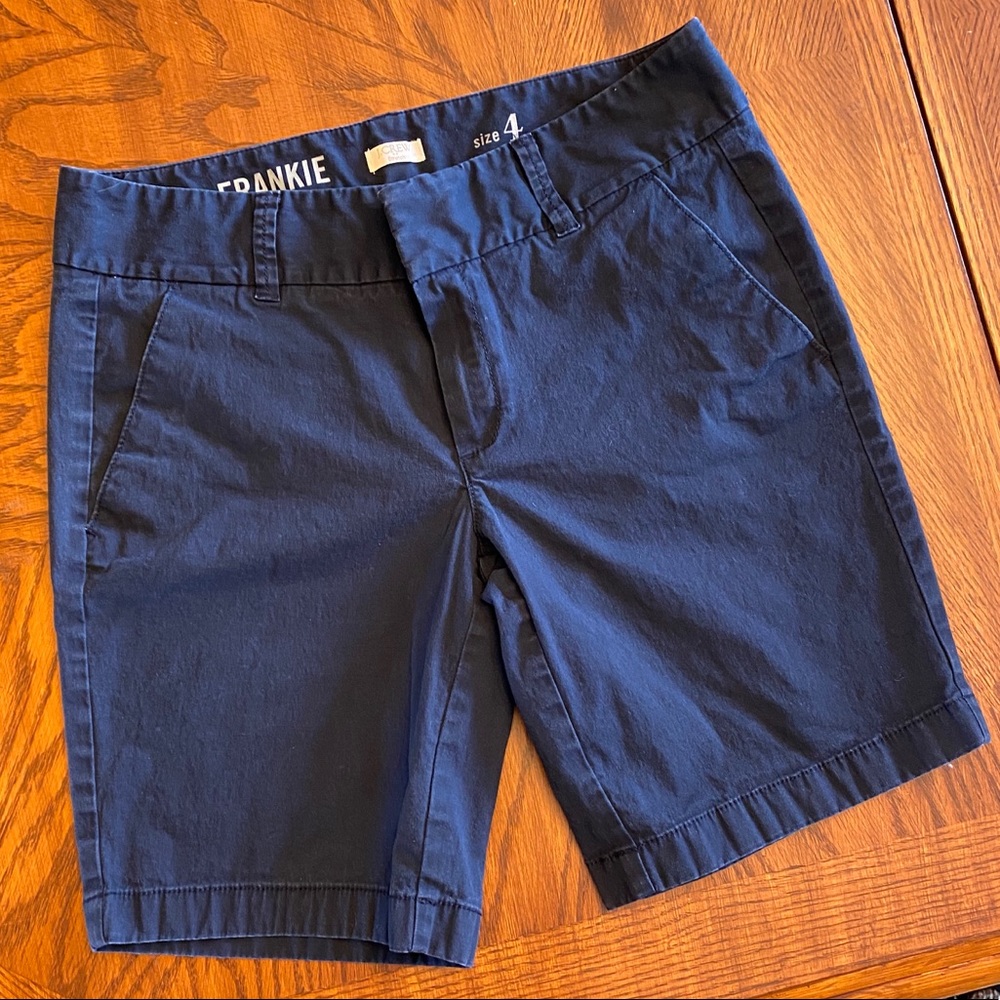 J Crew Stretch Frankie Bermuda Shorts
